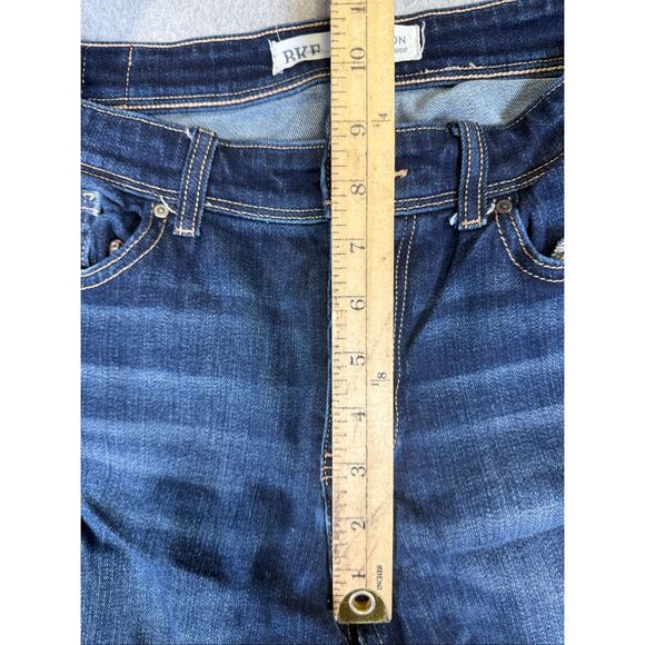 Bke Women's 28x31.5 Payton Universal Fit Mid Rise Bootcut Jeans Blue - Picture 4 of 8